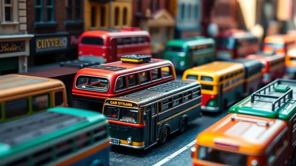 Miniaturas de Ônibus: Tendência Entre Colecionadores